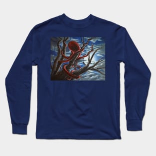 The Tree Octopus or Oaktopus Long Sleeve T-Shirt